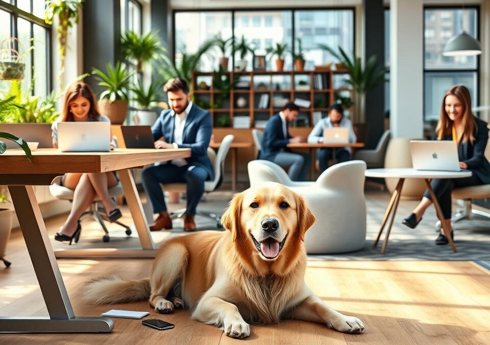 Prisutnost psa u coworking prostorima – Sve što trebaš znati o tome!