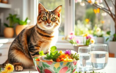 Kraj zime, početak proljeća – kako osvježiti prehranu mačke