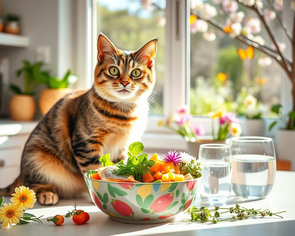 proljetna prehrana mačke