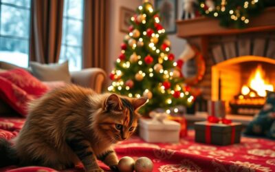 Prvi Božić tvoje mačke – vodič za početnike