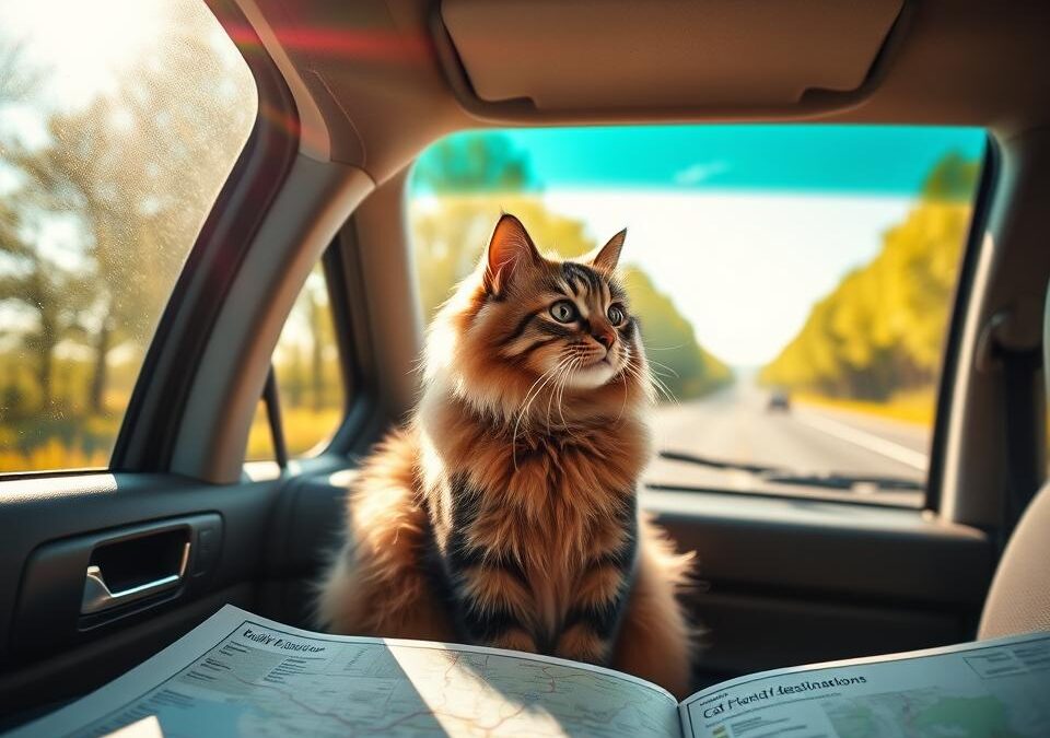 Putovanje s mačkom automobilom – Sve što trebaš znati o tome!
