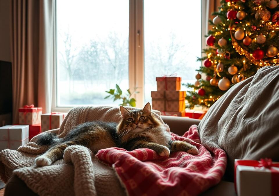 Putuješ za Božić? Kako se pripremiti ako mačka ostaje kod kuće