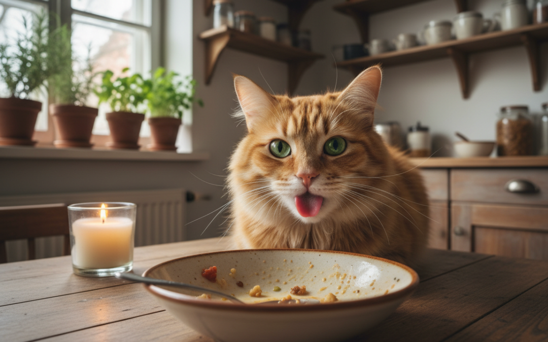 Zašto liže zdjelicu čak i nakon jela?