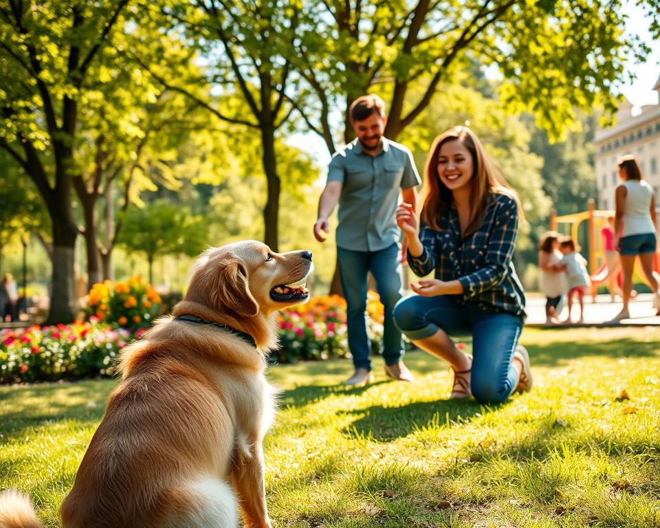 razvijanje odnosa psa s nepoznatima