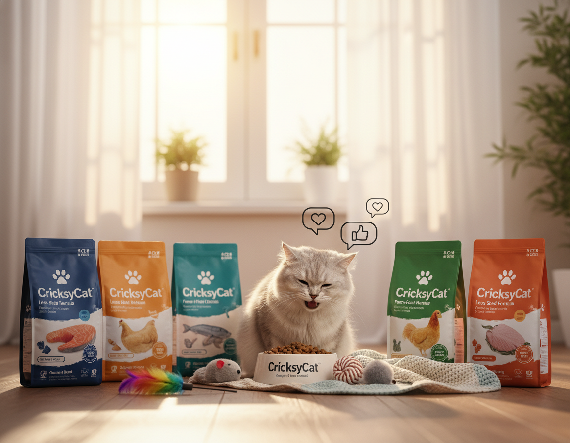 recenzije CricksyCat hrane protiv linjanja