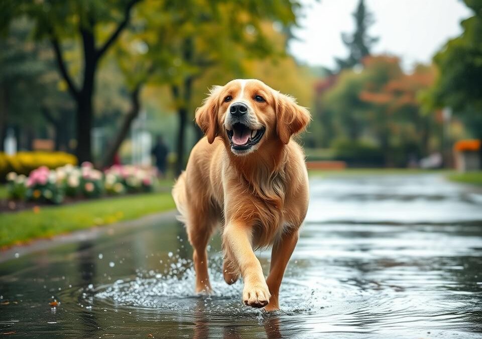 Šetnja psa po kiši – Sve što trebaš znati o tome!