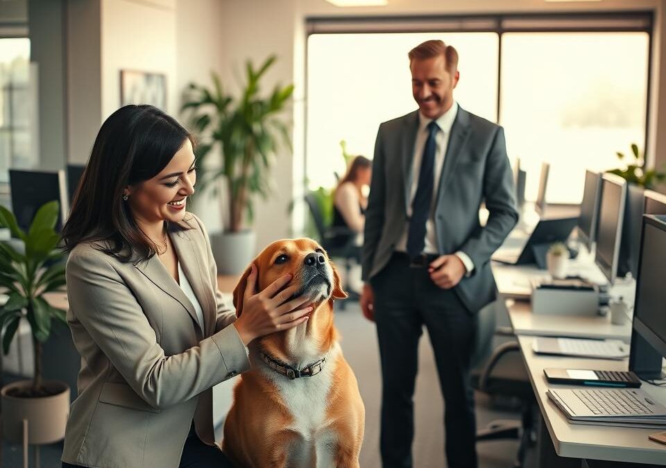 Smanjenje stresa u uredu uz pomoć psa – Sve što trebaš znati o tome!