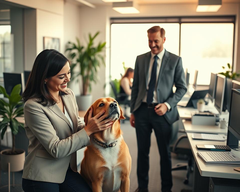 smanjenje stresa u uredu uz pomoć psa