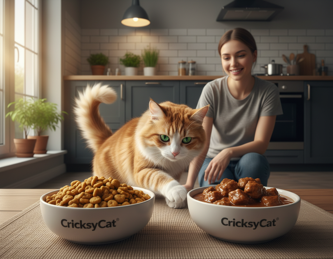 suha ili mokra CricksyCat hrana – iskustva