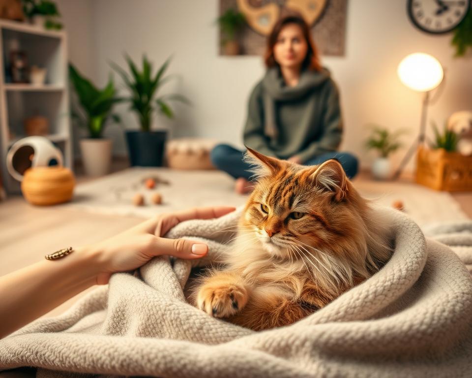 tehnike uspavljivanja i smirivanja mačke