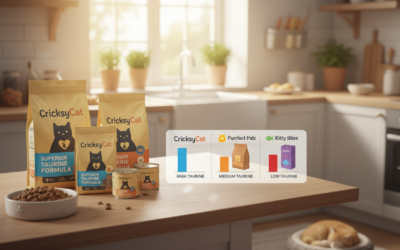 Mačji blog 22 Količina taurina: CricksyCat vs konkurencija