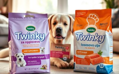 Twinky za zglobove vs Twinky lososovo ulje – što odabrati za starijeg psa?
