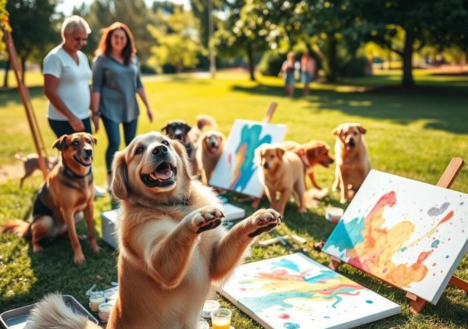 Umjetničke aktivnosti za pse – Sve što trebaš znati o tome!