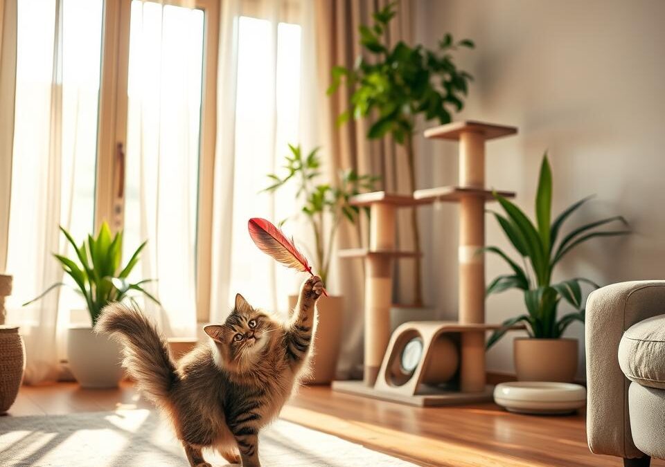 Uspostavljanje rutine kretanja za mačku – Sve što trebaš znati o tome!