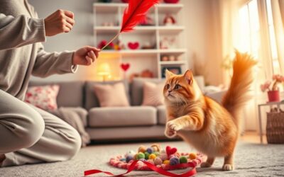 Valentinovske ideje za zajedničku igru s mačkom