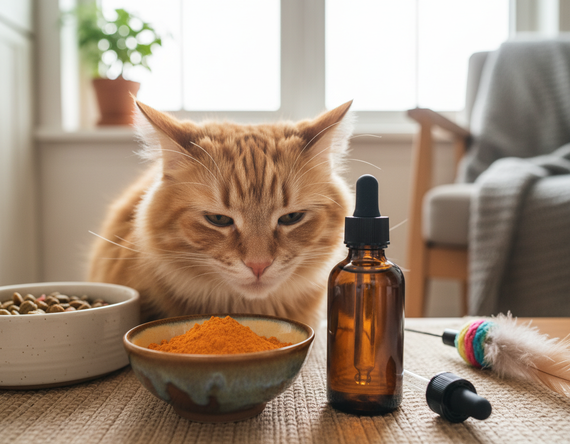 vitaminski prašak ili vitaminsko ulje za mačke