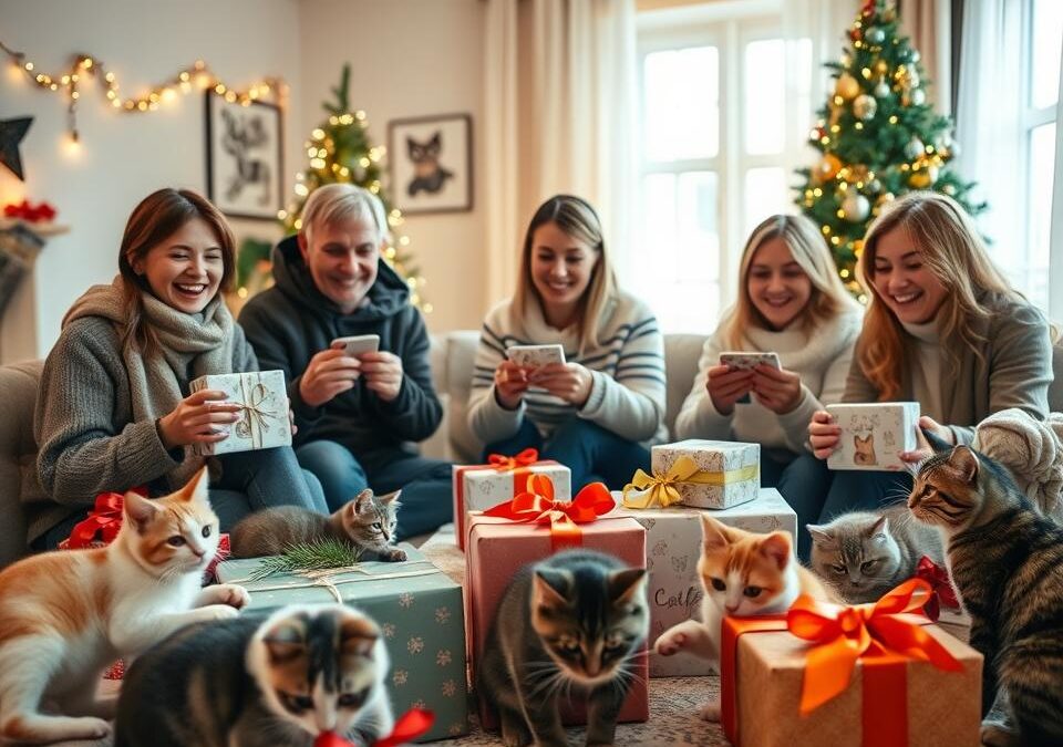 Igra razmjene poklona za mačkoljupce – izgradnja zajednice tijekom blagdana