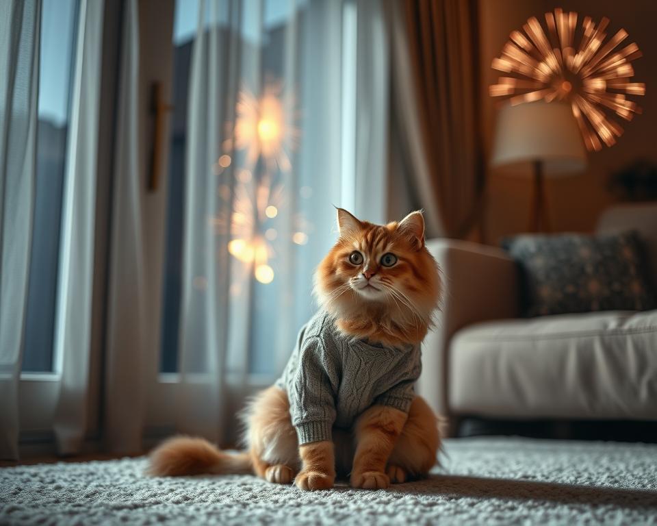 zaštita mačke od petardi