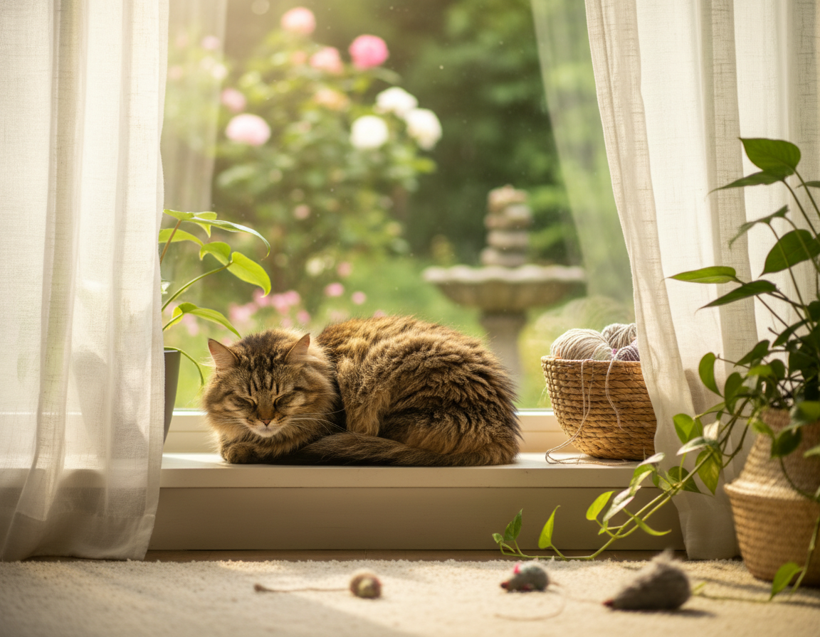 Dnevne navike spavanja mačke – Sve što trebaš znati o tome!