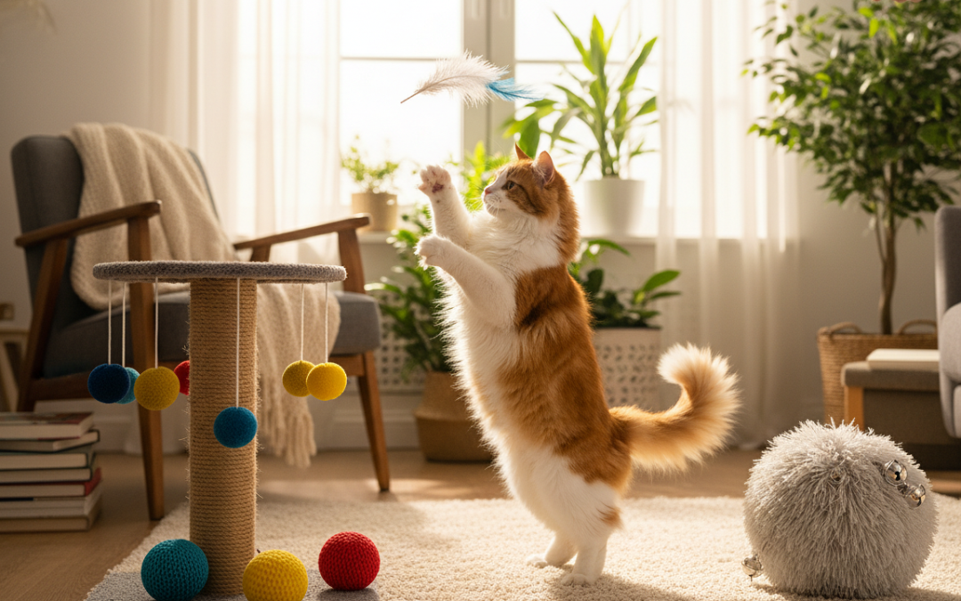 Dnevni program vježbanja za mačke – Sve što trebaš znati o tome!