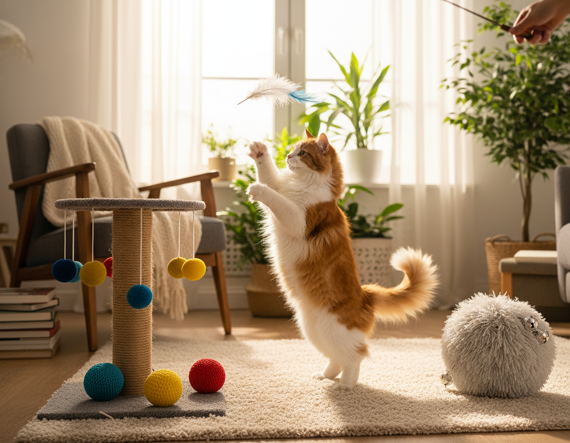 dnevni program vježbanja za mačke