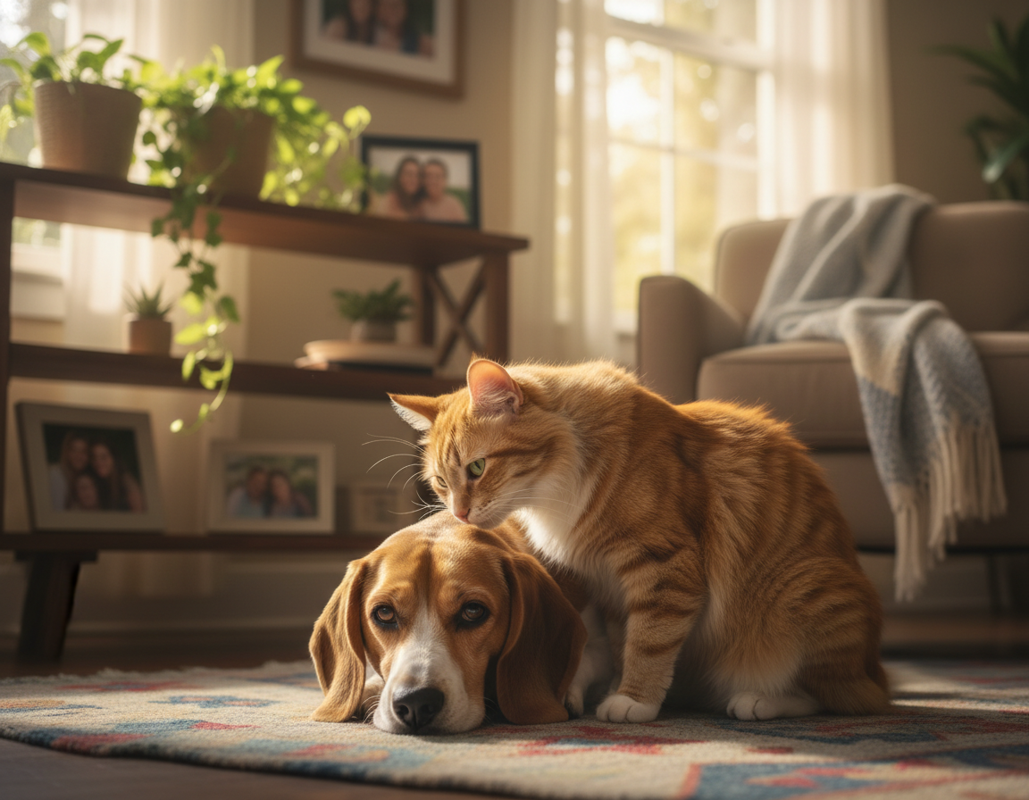 empaticno-ponasanje-macke empatično ponašanje mačke