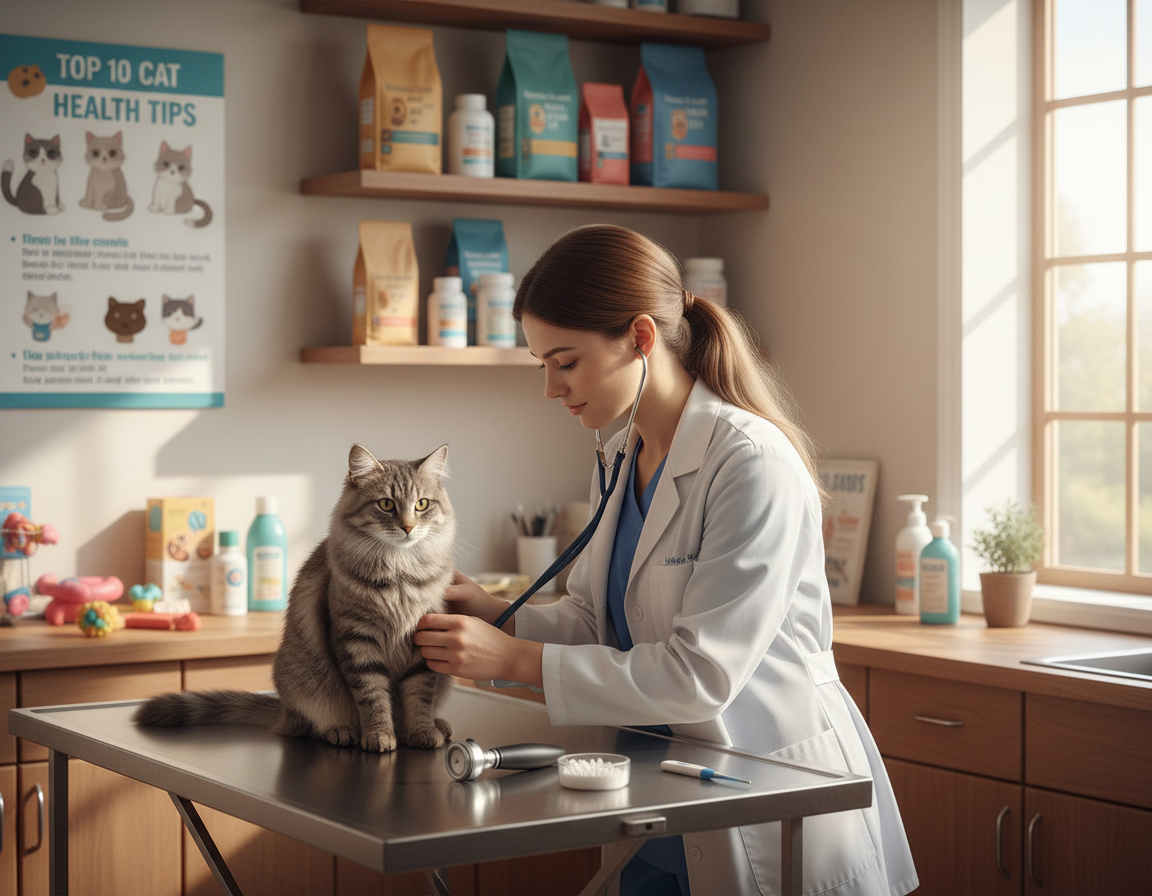 godišnji veterinarski pregled mačke