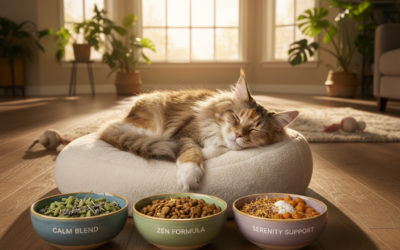 Mačji blog 19 Hrana za smanjenje stresa kod mačaka – Sve što trebaš znati o tome!