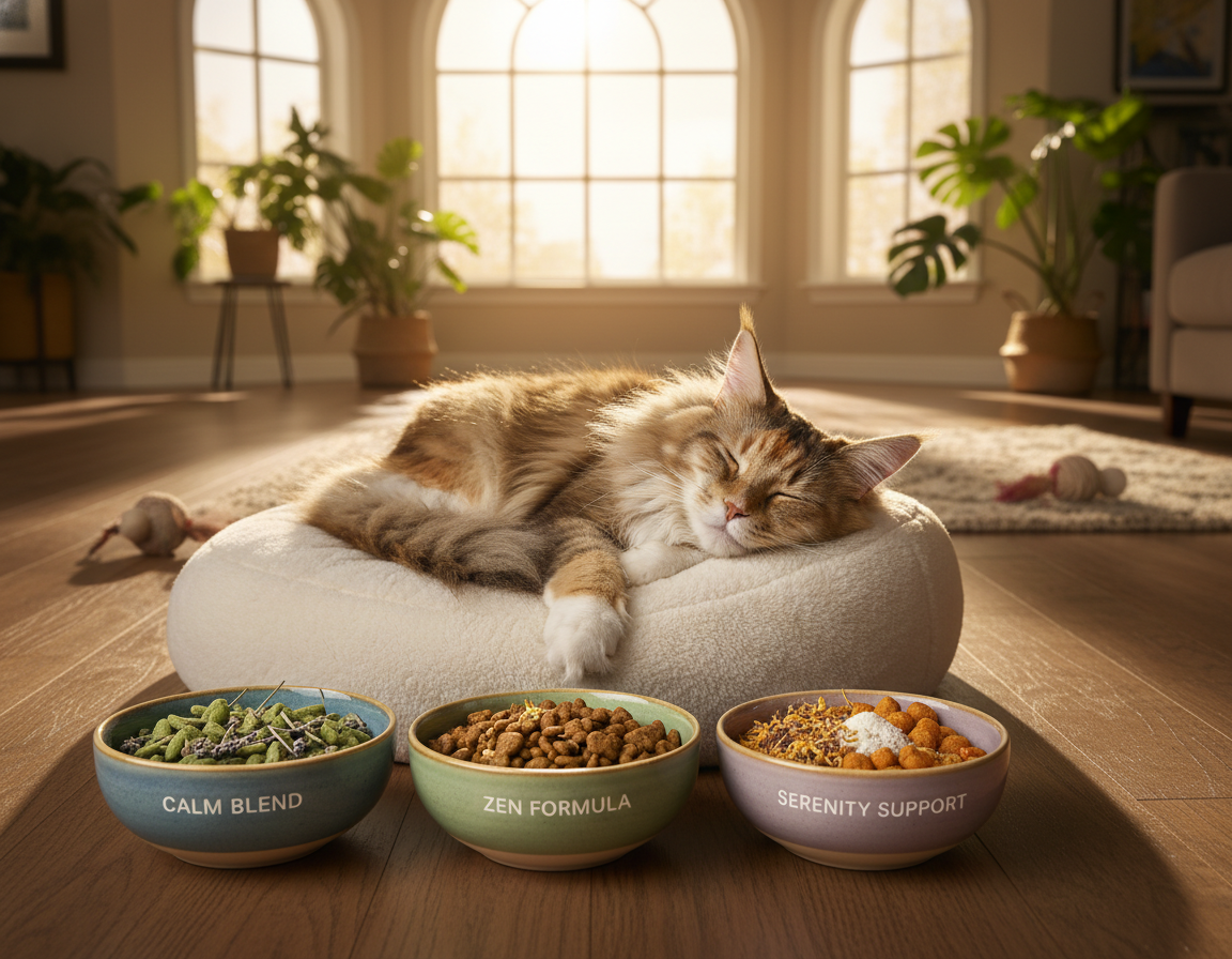 hrana za smanjenje stresa kod mačaka