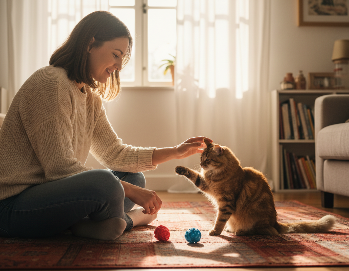 interakcije mačke s vlasnikom