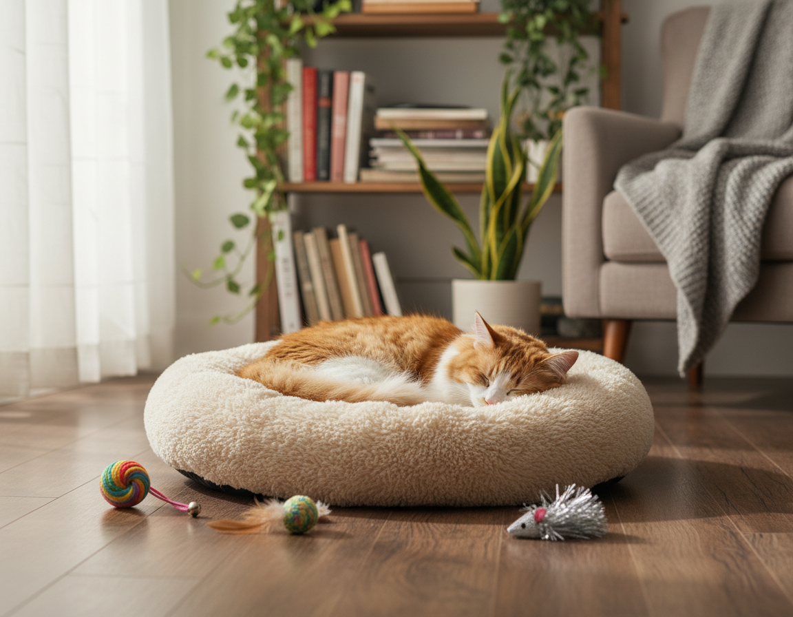 izrada sigurnog ležaja za mačku