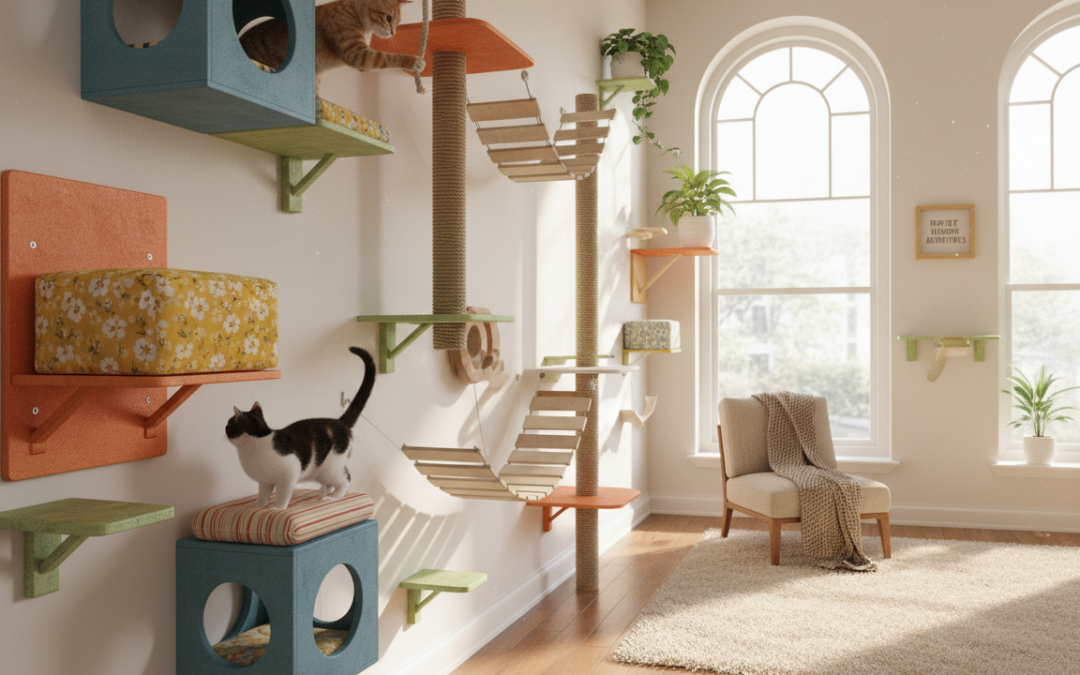 Izrada zida za penjanje za mačke – Sve što trebaš znati o tome!