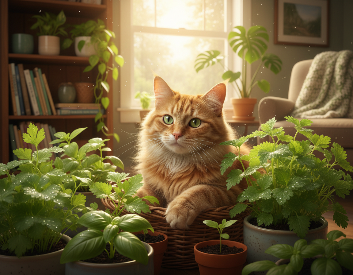 jačanje imuniteta mačke biljem