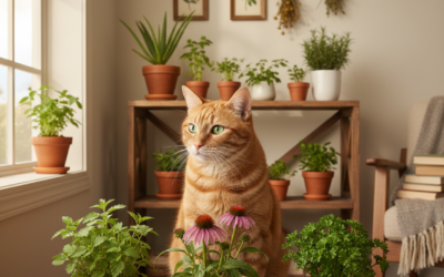 Mačji blog 23 Biljno jačanje imuniteta mačke – Sve što trebaš znati o tome!