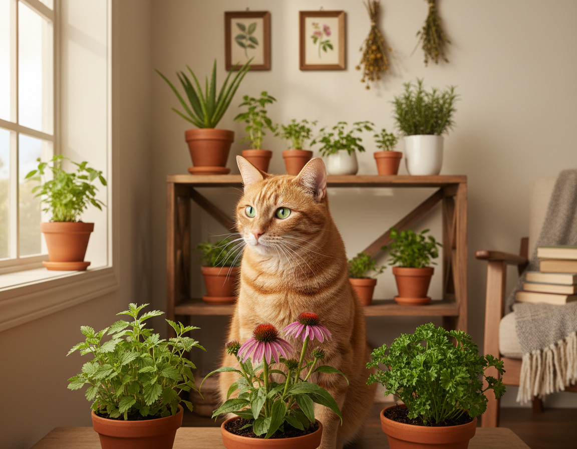 jačanje imuniteta mačke biljnim putem