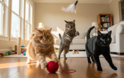 Mačji blog 22 Kombinacija igre i kretanja kod mačaka – Sve što trebaš znati o tome!
