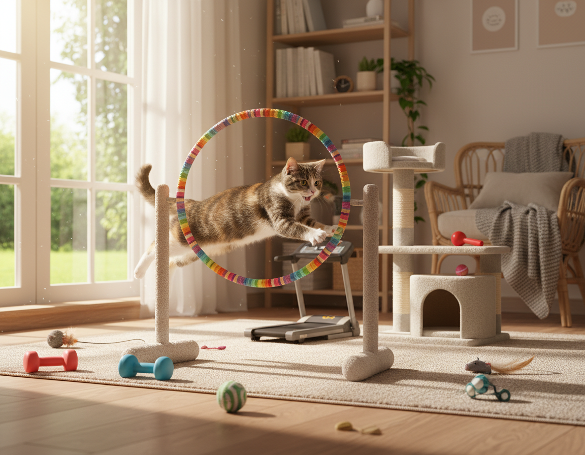 kondicijski trening za mačke