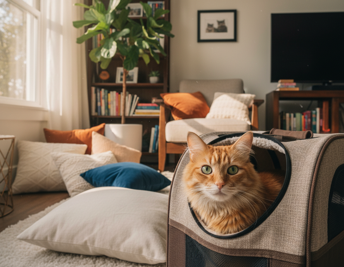 korištenje transportera kod mačke