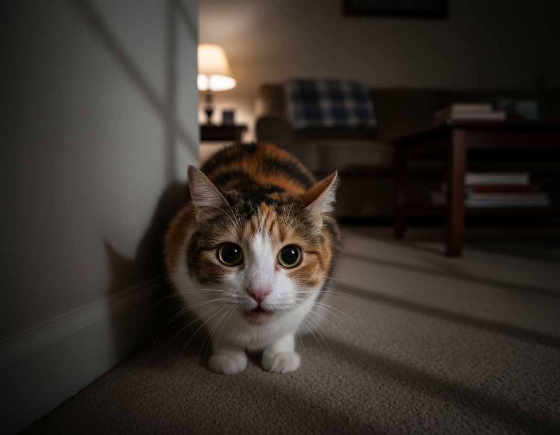 manifestacije straha kod mačaka