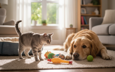 Navikavanje mačke na psa – Sve što trebaš znati o tome!