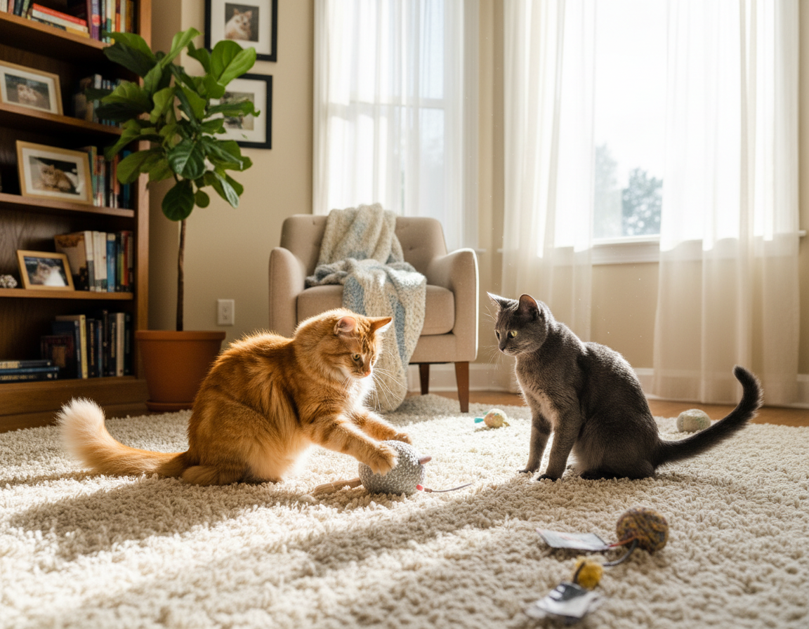 odnos mačke s drugim mačkama