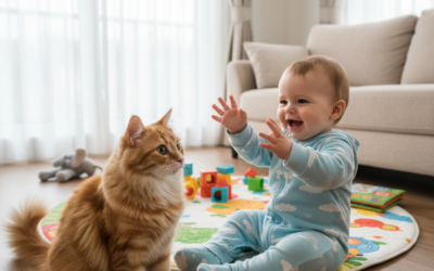 Odnos mačke s novim članom obitelji – Sve što trebaš znati o tome!