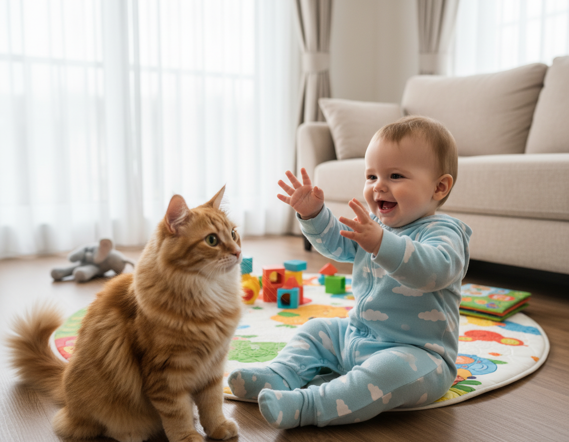 odnos-macke-s-novim-clanom-obitelji odnos mačke s novim članom obitelji