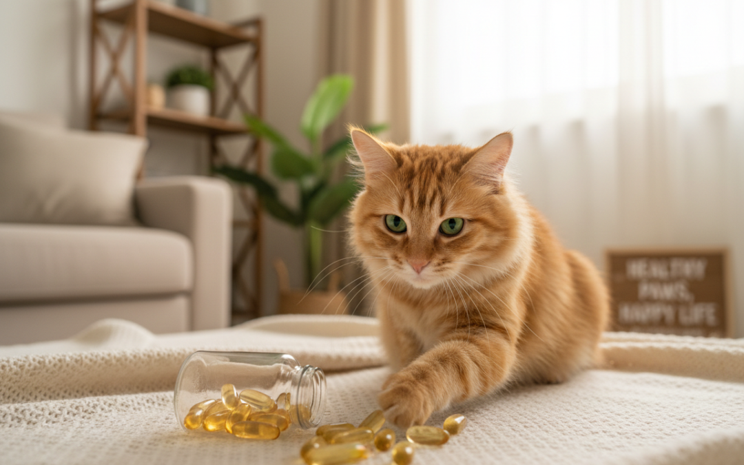 Omega-3 masne kiseline za mačke – Sve što trebaš znati o tome!