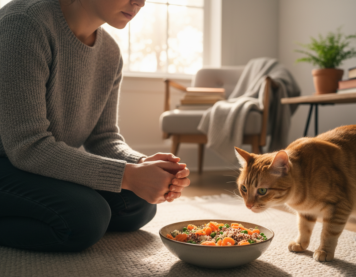 opasnosti vegetarijanske prehrane za mačku