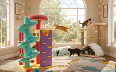 Mačji blog 23 Poligon s preprekama u domu za mačke – Sve što trebaš znati o tome!