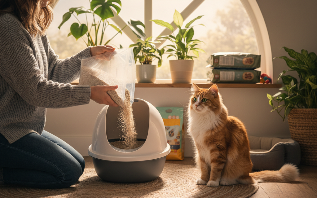 Postavljanje pijeska za mačku – Sve što trebaš znati o tome!