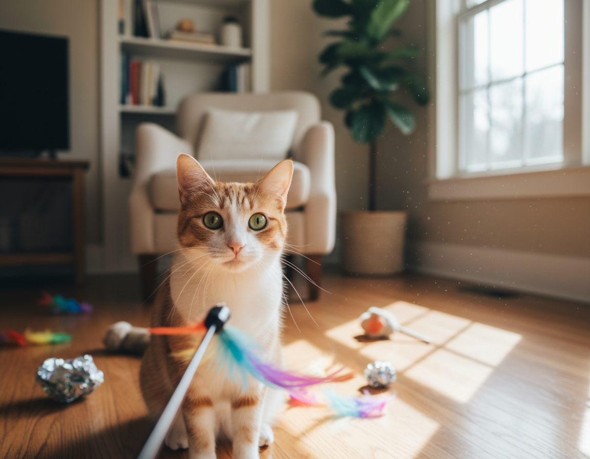 poticanje znatiželje mačke