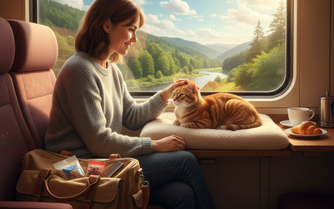 Pravila putovanja vlakom s mačkom – Sve što trebaš znati o tome!