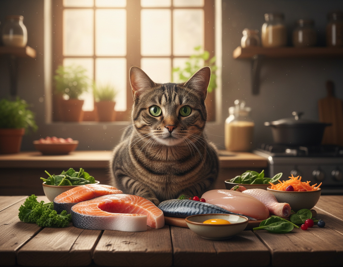 prednosti sirove prehrane za mačku